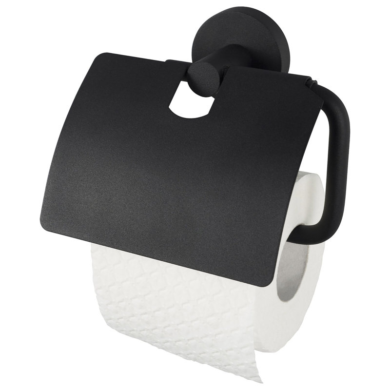Toilet Paper Holder, Matt black