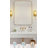 12.76" Modern Wall Sconce with Seedy Glass Shade, 40W Bulbs Included, Indoor Vintage Wall Lights, ETL & UL Listed-806283112
