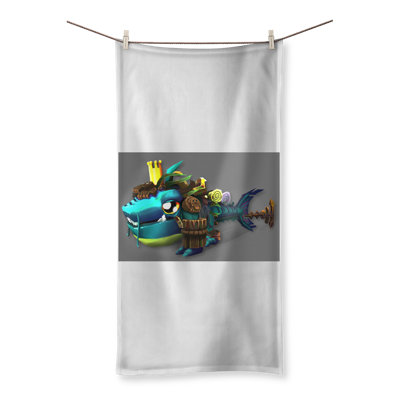 Nibblers the Misfit Shark Fingertip Towel