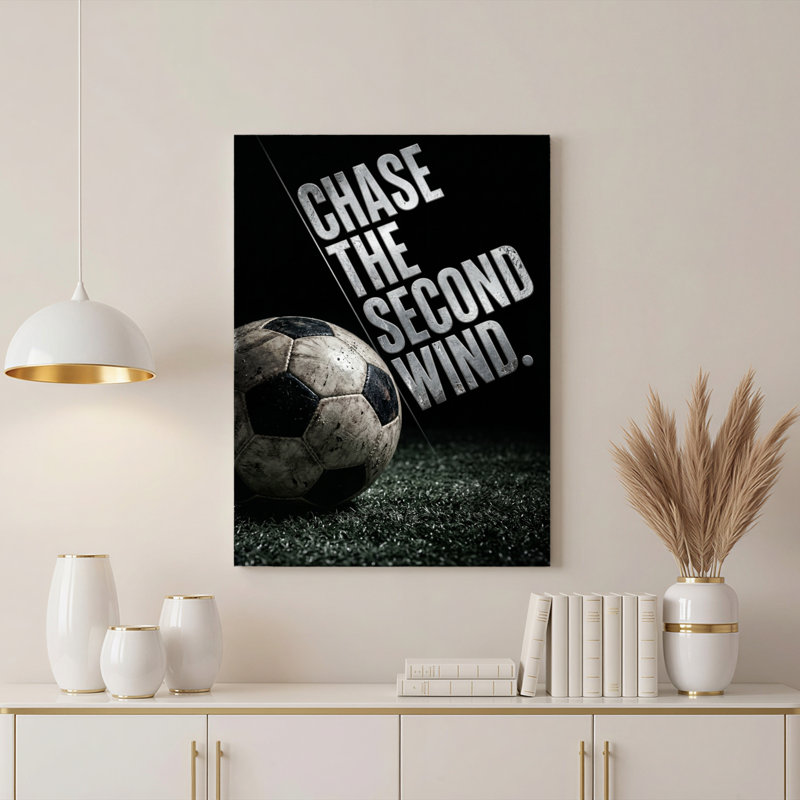 «Gallery Wrap», art mural sur toile pour le salon, la chambre à coucher, le bureau ou le vestibule - décoration murale décorative avec chasse au second vent