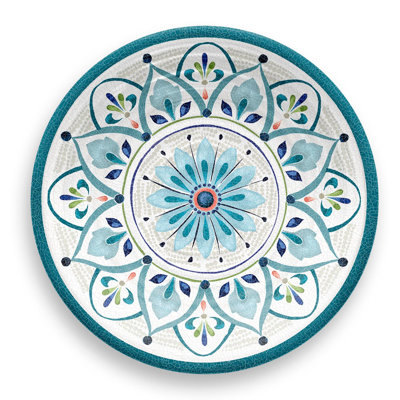 Mauricio 4 Piece Melamine Salad Plate Set