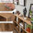 Open-Back Bookshelf With Drawer For Study-1193729790