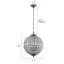 Ennu Vintage Dimmable Globe Crystal Chandelier-58797891-58797895