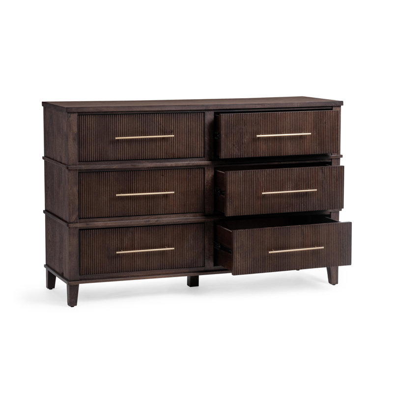 Westlake 6-drawer Mango Wood Dresser