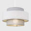 Nellie 19cm H Linen Novelty Pendant Shade ( Clip On )-40557667