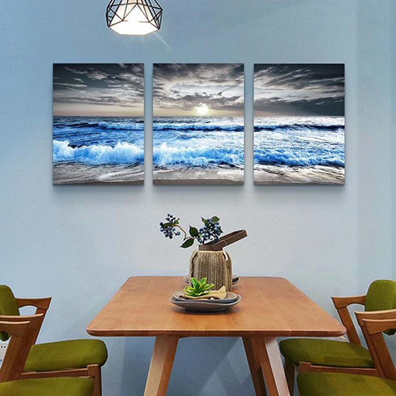 3 Piece Wrapped Canvas Print