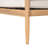 Verona Outdoor Patio Acacia Wood Loveseat, Natural Finish Wood, Beige Cushion-1418678287