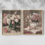 Vintage Floral LII - Impression Giclée sur cadre - ensemble de 2-664796750-664796754