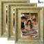 Cadre photo traditionnel 3 pièces 8 "x 10" doré antique-133660877-133660880-133660882