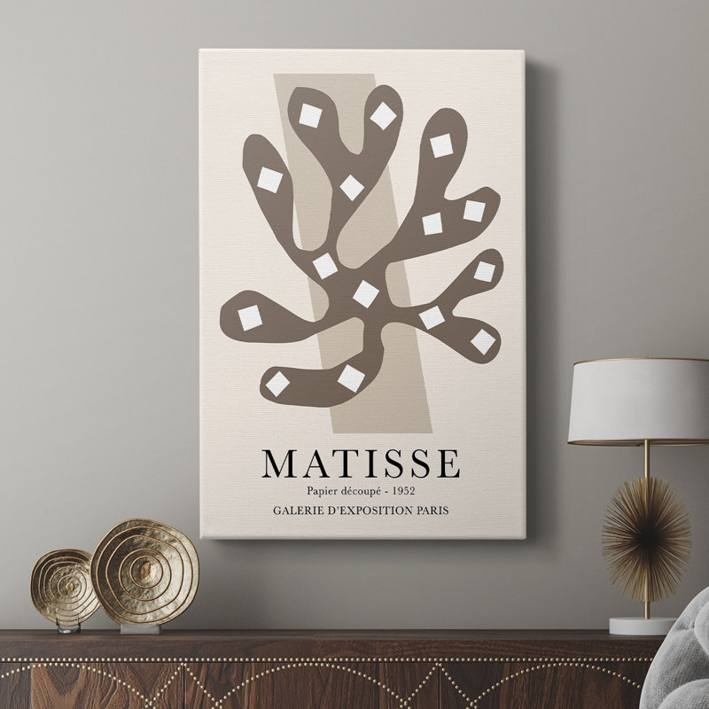 Matisse CCX, reproduction encadrée - galerie Cavas, H 27 po x l 18 po
