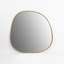 Cleek Wood Flat Wall Mirror-1028392362