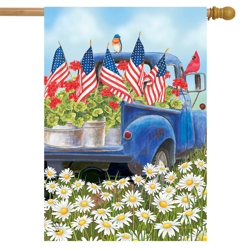 Drapeau «All American Truck Spring House»