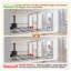 Miroir de gym à domicile 180 x 81 cm (lot de 2) - Miroir mural sans cadre en verre trempé pour salle d'entraînement, yoga, danse