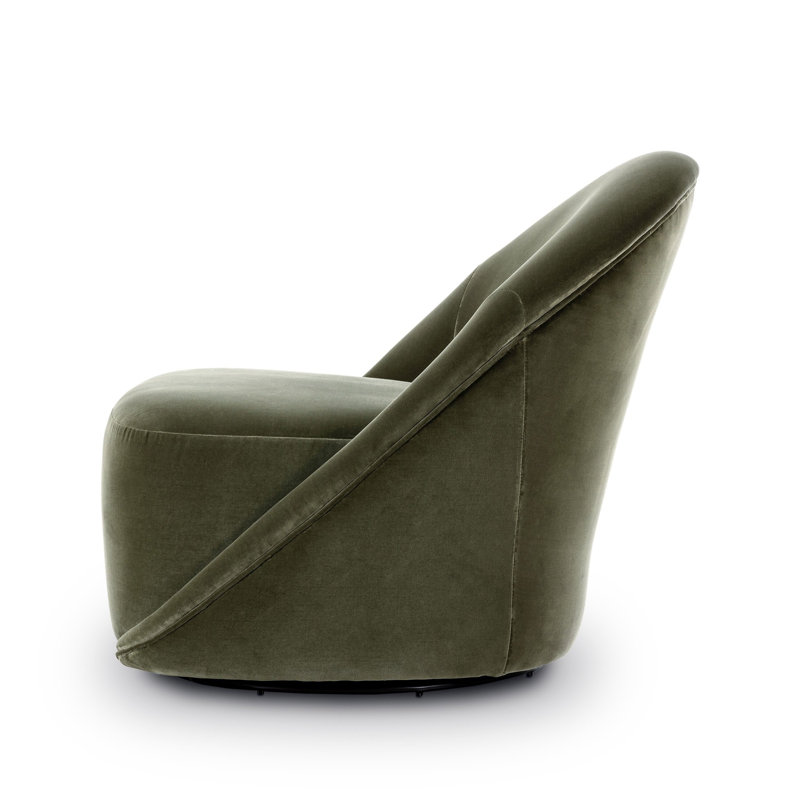 Vereb Swivel Armless Chair