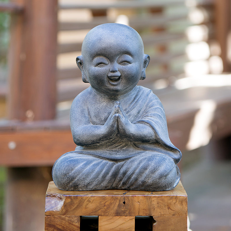 Statue de Shaolin priant