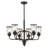 Speedway 6 - Light Steel Chandelier-2116543817