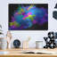 Orren Ellis «Colorful Avalanche» par Epic Portfolio, art mural en métal-1077448466