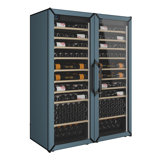 Goguette Dual Large Single Zone Wine Fridge – 300+ Bottle Capacity (Black)
