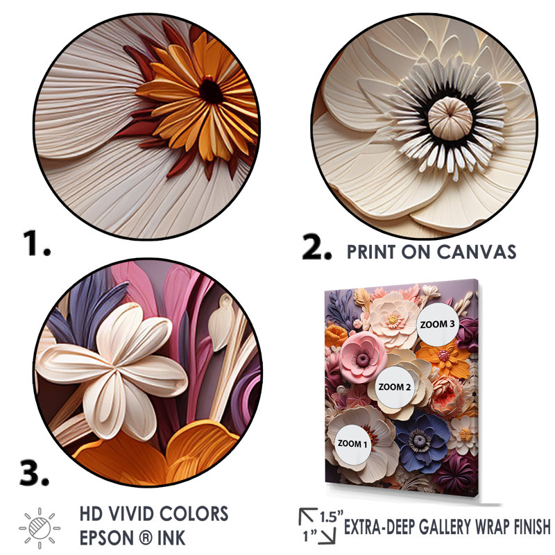 Artistique beige et rose dans les pensées, Cadre simple argenté, H 32 po x l 24 po x P 1 po
