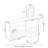 Makeup Vanity with Light mirror,3 drawers,1 chair