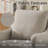 Upholstered Dining Chairs with Caster-587437858