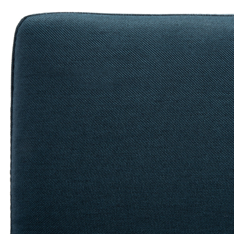 Futton Twin 74.8'' Upholstered Convertible Sofa, Navy