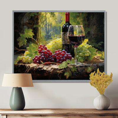 Cabernets calmes - impressions sur toile vin