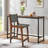 Dolorous Counter Stool with Solid Wood Frame-894478451-894478456