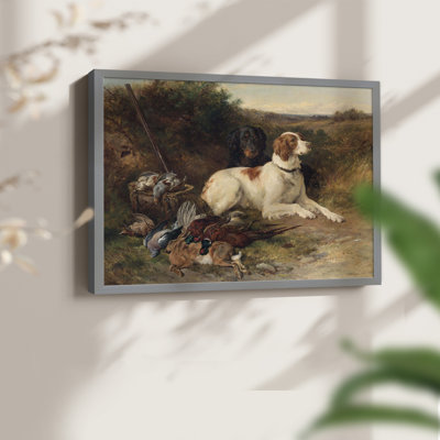 Vintage Wildlife-VI -Framed Print - Restickable