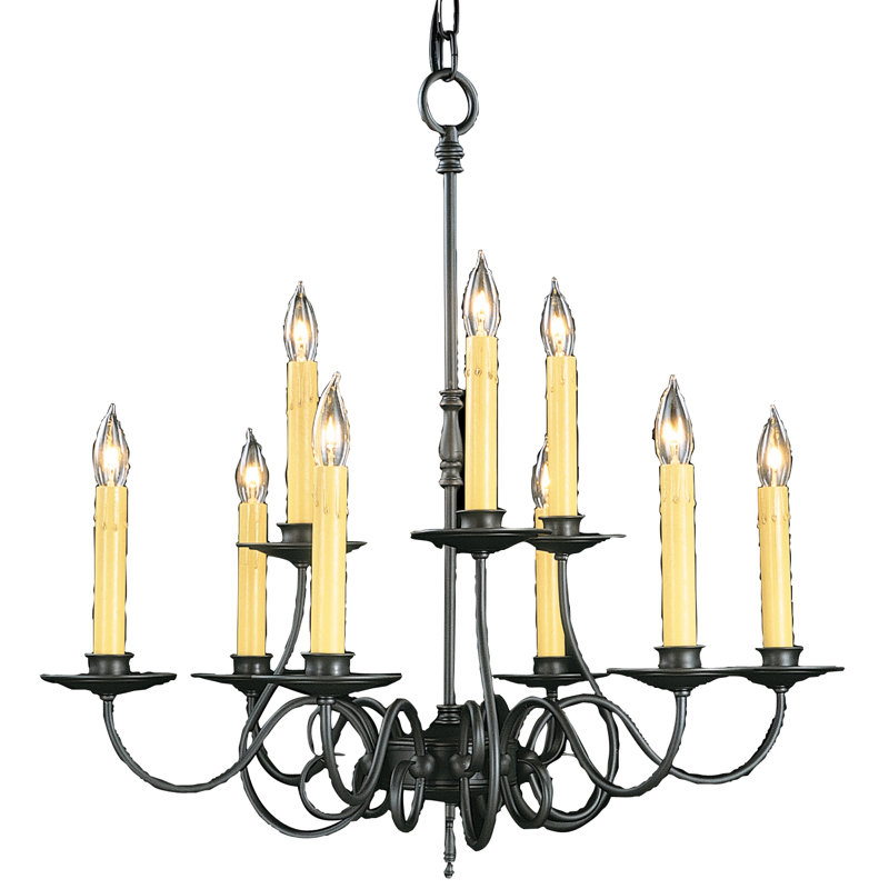 Lustree 9 lumières façon bougie/classique Lampert