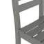 Ensemble de 2 chaises de salle à manger sans accoudoirs pour l'extérieur: bois synthétique PEHD et résistant aux intempéries-1399699365