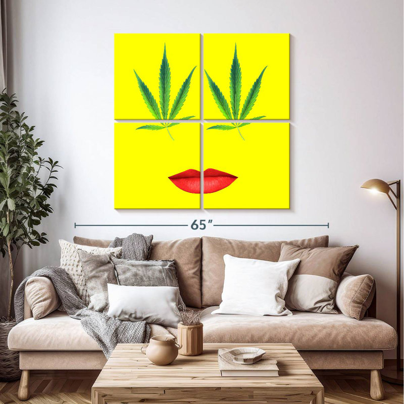 Marijuana Sight, H 45 po x l 45 po
