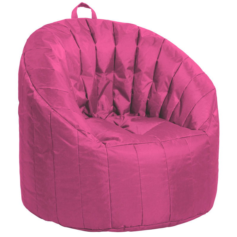 Fauteuil à billes Cali, Nylon framboise