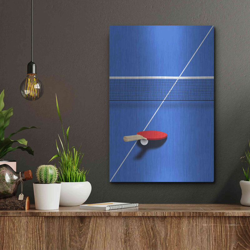 «Pingpong» par Robert Farkas, H 16 po x l 12 po