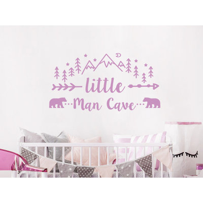 Décalcomanie murale Little Man Cave