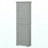 Tall Bathroom Storage Cabinet, Freestanding Storage Cabinet With Drawer And Adjustable Shelf, MDF Board With Painted Finish, Grey-886528974