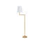 Quatrefoil Floor Lamp - Gold Leaf