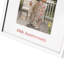 Silver Metal Picture Frame with Mat