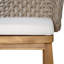 Tabourets de bar d'extérieur en bois d'acacia (4 PCS)