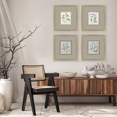 " La Passerage II " 4 - Pieces Painting Print