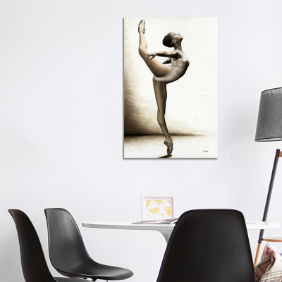 Musing Dancer by Richard Young - Wrapped Canvas Gallery-Wrapped Canvas Giclée