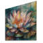 Clemma, lotus rose, rêves floraux II sur bois-1407217637