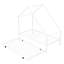 Lit plateforme simple avec lit gigogne Adalric-94659607