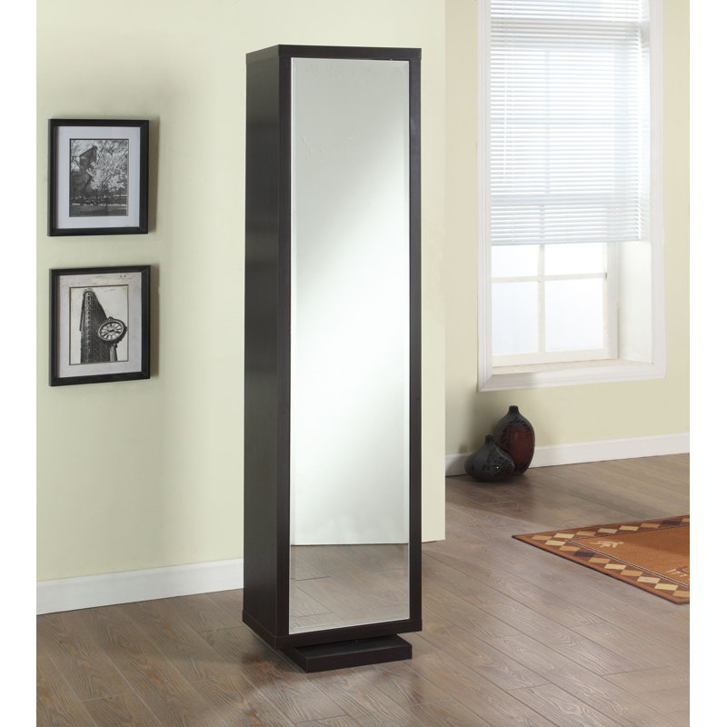 Briann Linen Cabinet, Merlot