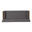 Canapé capitonné en tissu-164897686