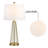 Ensemble de lampes de table 27 po Donnybrook-1872917543