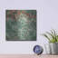 Red Barrel Studio® «Earth as Art: Garden City», art mural en métal-1687386716