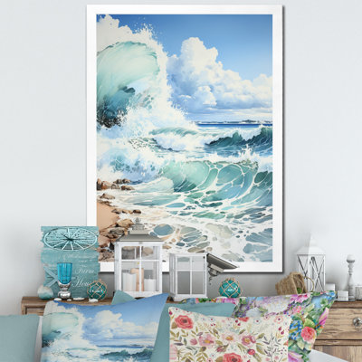 Chert Florida Ocean Serenity sur impression sur toile