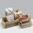 Handmade Wicker Storage Basket Set (Set of 4), Stylish and Space-Saving