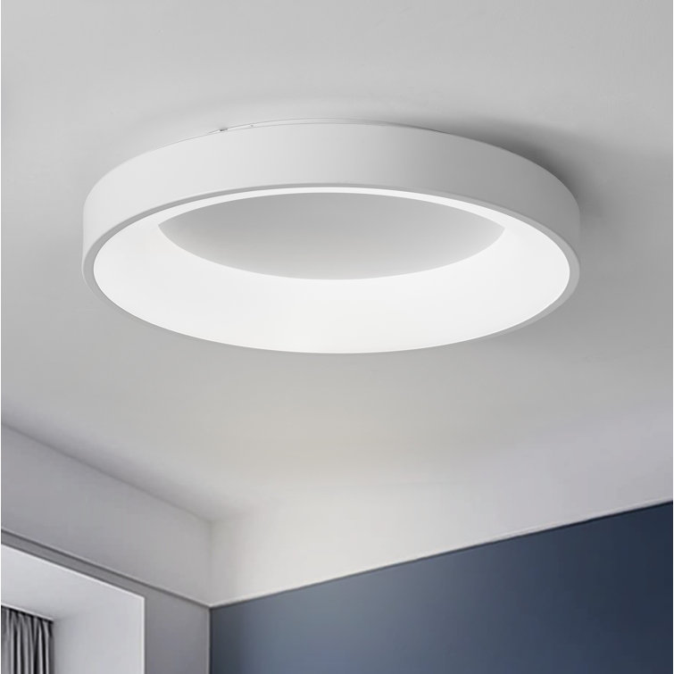 1 - Light Simple Design Classic LED Energy Saving Dimmable Flush Mount Ceiling Light